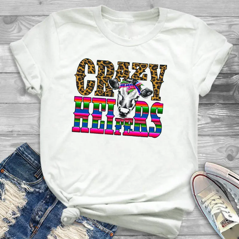 Футболка Kawaii для женщин девушка любит коров Графический Тройники Laides Mujer Camisa Топ Футболка женская одежда