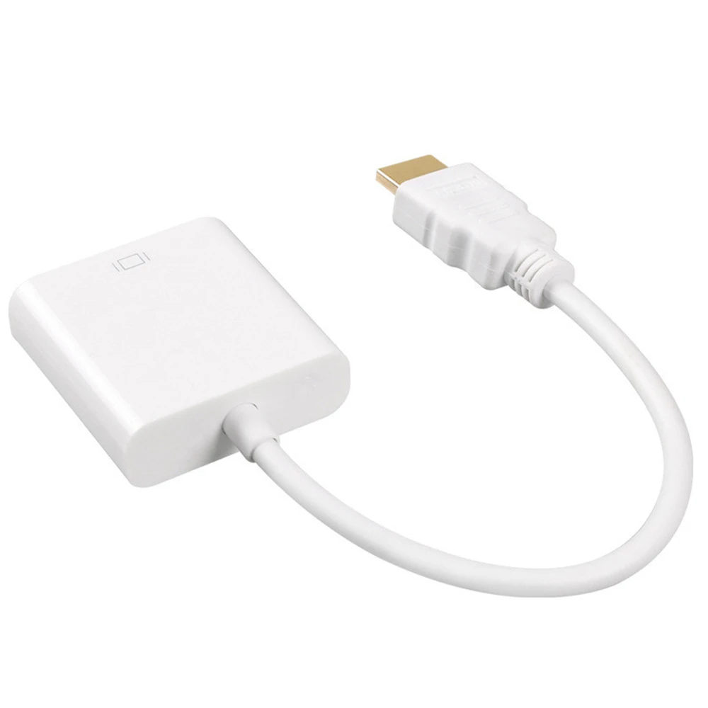 1080P адаптер hdmi-vga цифро-аналоговый конвертер кабель для Xbox PS4 ПК ноутбук ТВ коробка проектор Displayer HD tv без аудио отверстия