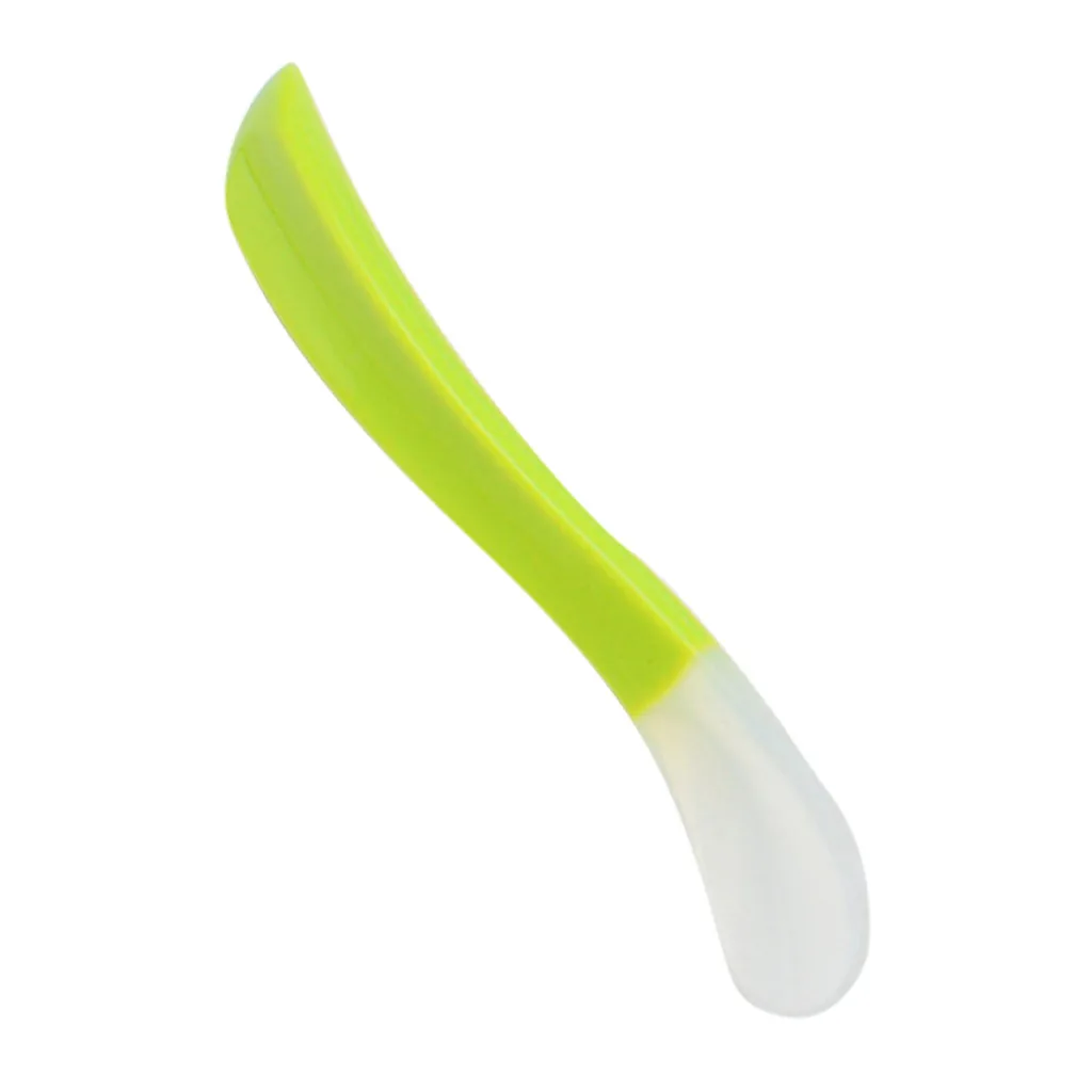 Colorful Spoon Handle Spoons Flatware Baby Spoon Tools Kitchen Tableware Baby Spoon Fork Set Children Utensil for Baby Feeding