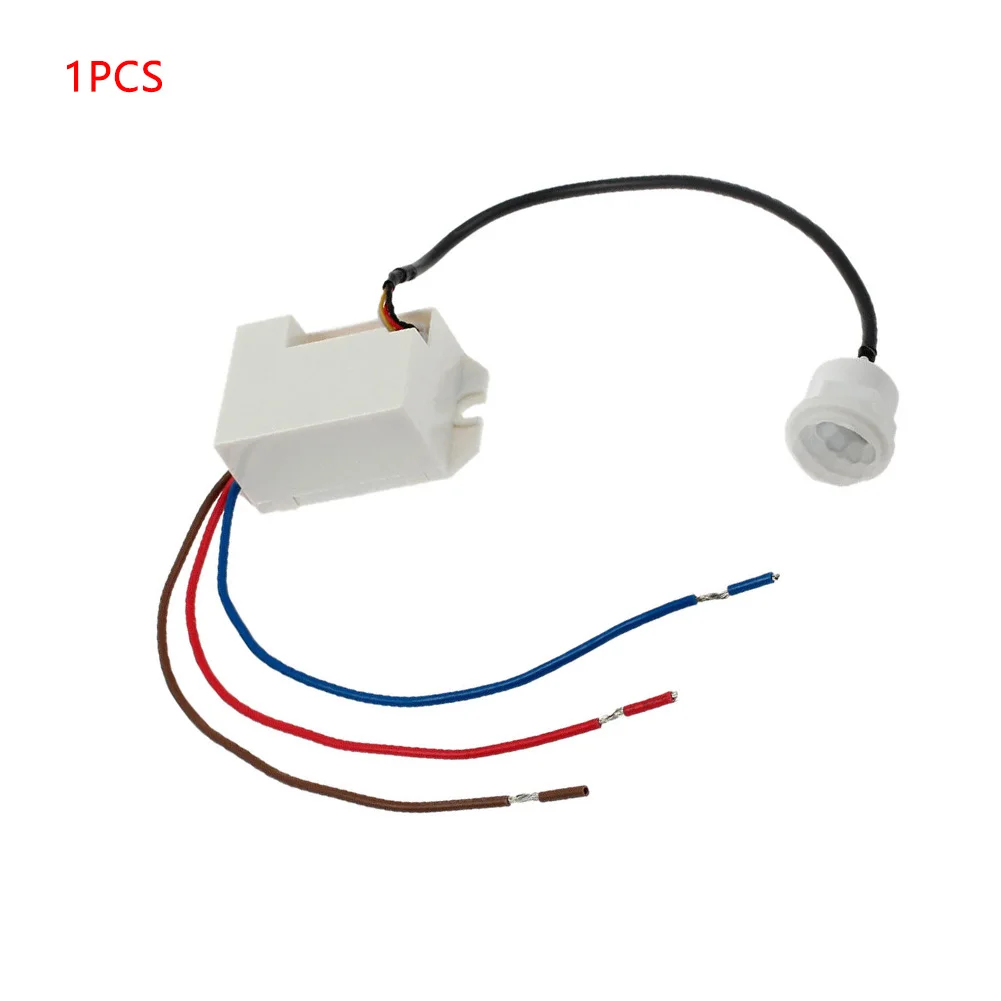 1Pc Новые PIR переключатели, датчик движения тела, управление, бытовые инфракрасные, автоматический светильник, переключатель лампы, переключатель заполняемости, детектор электричества - Цвет: 1Pc