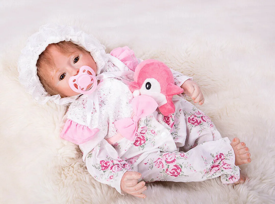 1" Reborn Baby Doll девочка мальчик реалистичный мягкий силиконовый винил ручной работы детские подарки девочка игрушки для детей