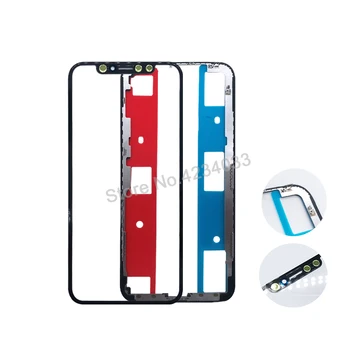 

2Sets AAAA Front Outer Glass with OCA+Frame Bezel with Sticker Kits for iPhone X Screen Touch Replacement Repair Parts