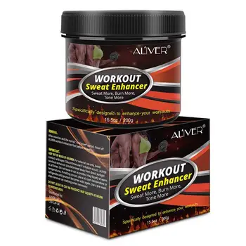 

200G Workout Sweat Enhancer Slimming Abdomen Muscle Building Fat Burning Anti Cellulite Body Slimming Cream for Men