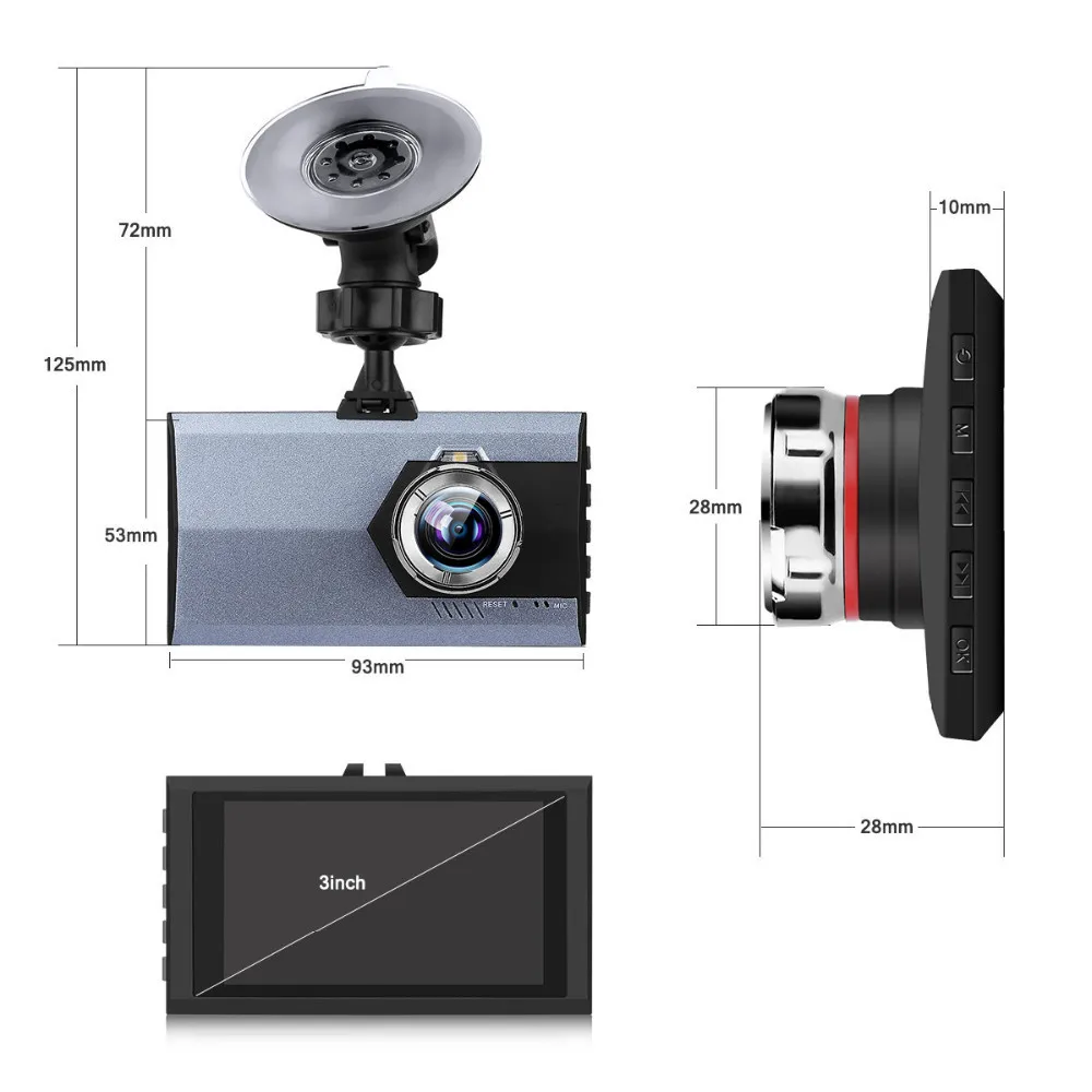 1080P ночное видение HD g-сенсор DVR Автомобильная камера видео рекордер Dash Cam видео рекордер автомобильная камера рекордер DVR камера для автомобиля