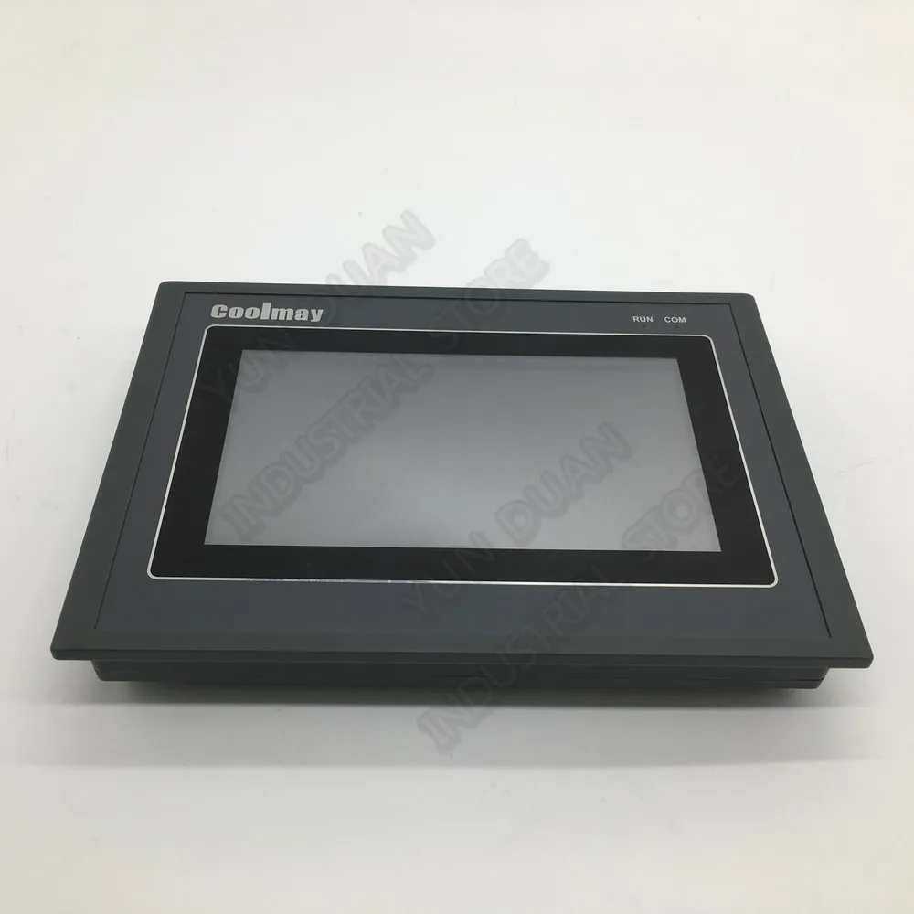 7'' Integrated HMI PLC Controller Touch Panel DC24V Transistor Output Digital I/O 19DI 19DO Analog 8AD 8DA 0-10V RS485 FX2N