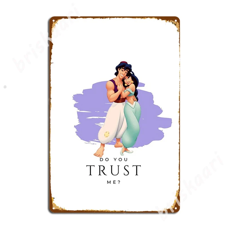 

Do You Trust Me Metal Signs Wall Mural Plaques Home Classic Tin sign Posters