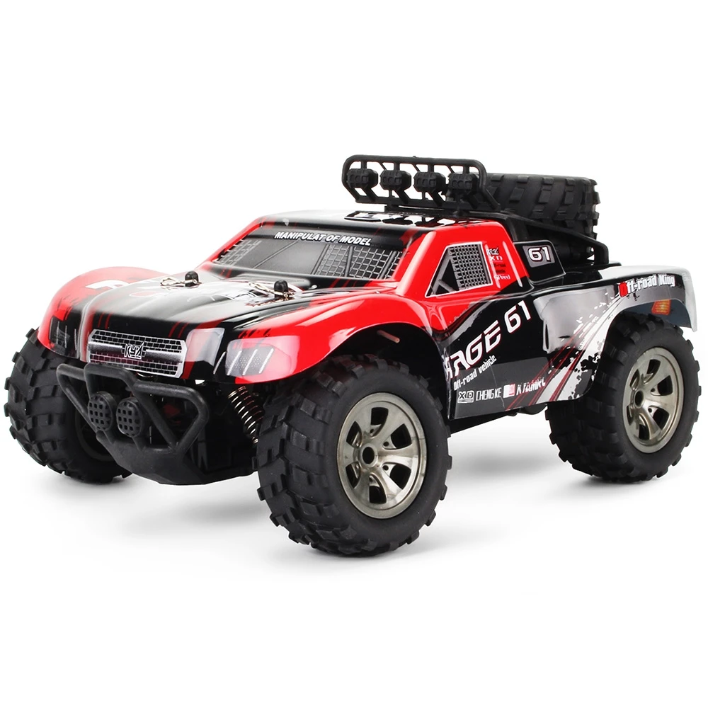 

abay 2019 hot 2.4G Wireless Remote Control Toy RC Off-Road Car 1:18 Monster Desert Truck 18km Toy Gift YH-14