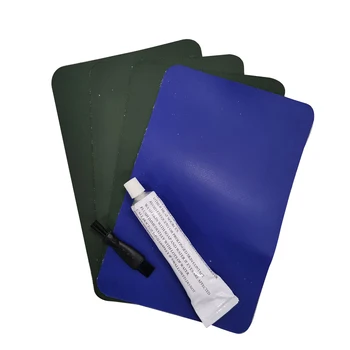 

Paste Tool Practical PVC Patch+ Glue + Brush Inflatable Kayak Boat Repair Kit Waters Toy Swimming Ring Accessory Rubber Dinghy