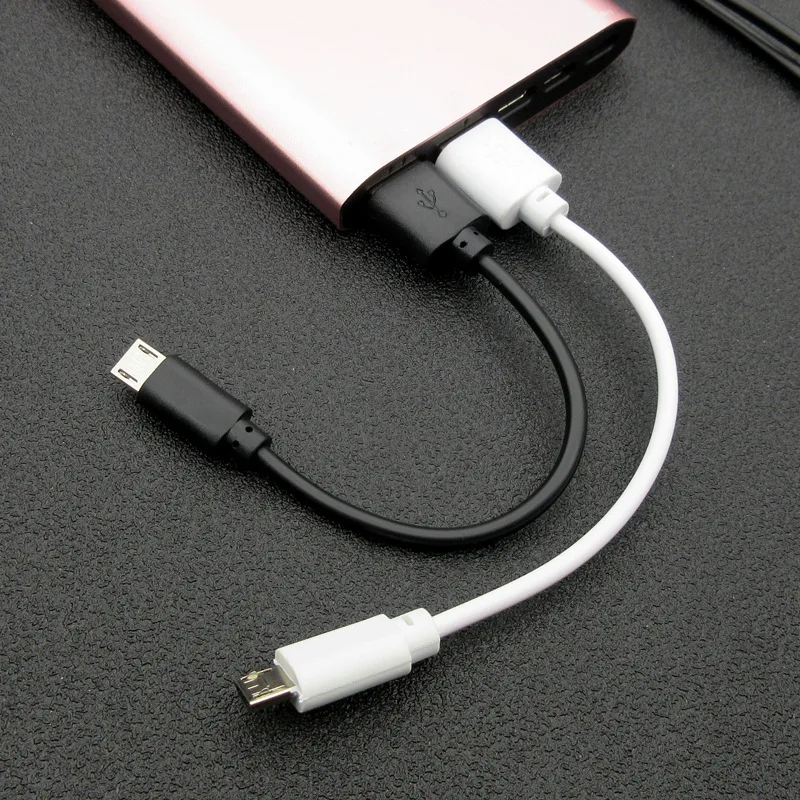 15 см type c кабель для быстрой зарядки Micro USB/type C/lightning короткий Внешний Аккумулятор кабель для iPhone samsung Xiaomi huawei