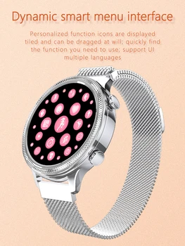 

Smart watch 2020 woman android bracelet intelligent woman watch blood pressure waterproof clock fitness tracke Pedometer ecg