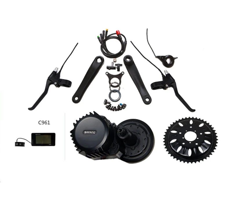 C961 bbs03 bafun 100mm bbshd 48v 1000w geared mid-drive motor - Цвет: C961