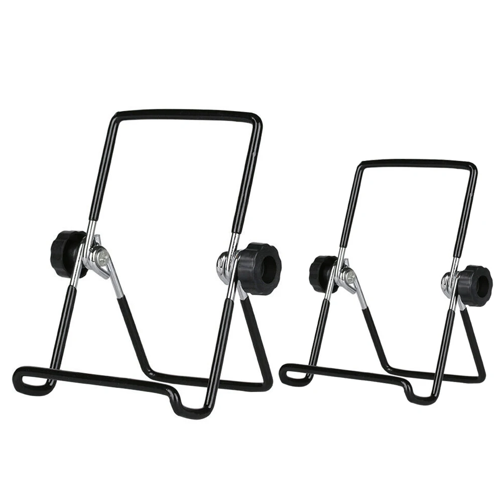 Foldable Laziness Bracket Mount Stand Phone Holder Desk Stand For Tablet PC Desktop Heat Dissipation Metal Folding Iron Bracket