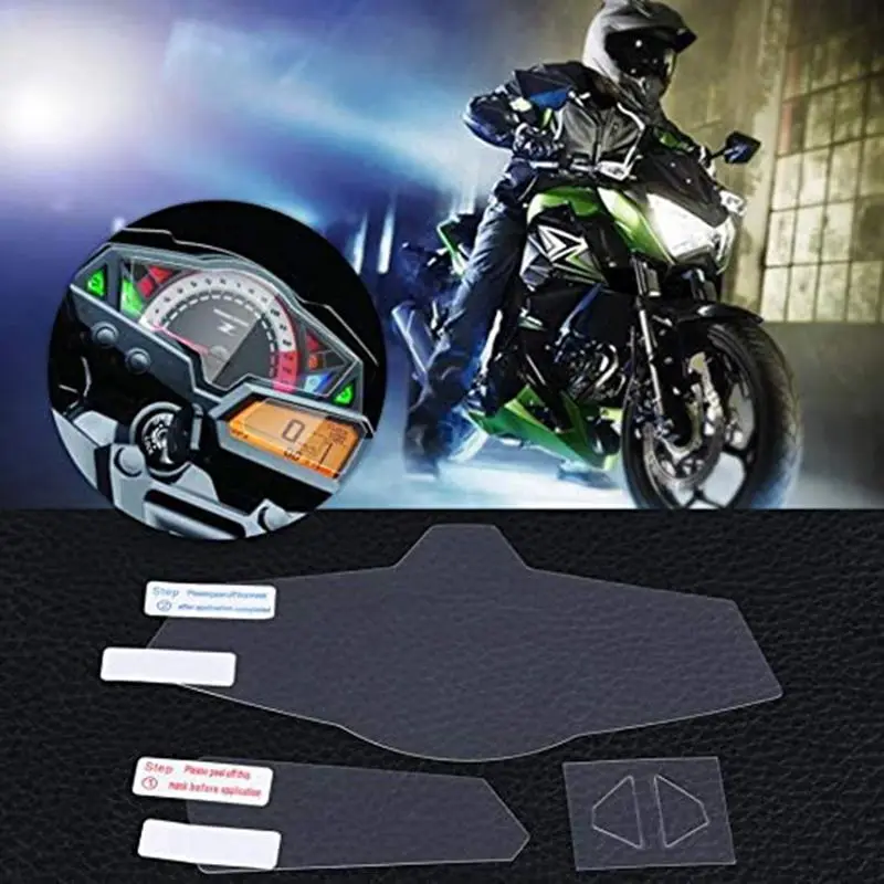 

Motorcycle Accessories Cluster Scratch Protection Film Screen Protector For Kawasaki Z300 Ninja300 EX300 Z250 2013 2014 -2016