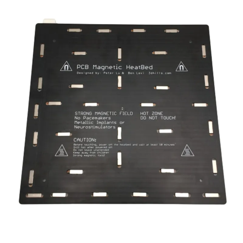 1 шт. BLV MGN Cube 3d принтер обновление PCB высокотемпературные магниты с подогревом 24 В MK3 MK3S тип до 130 °C с кабелем
