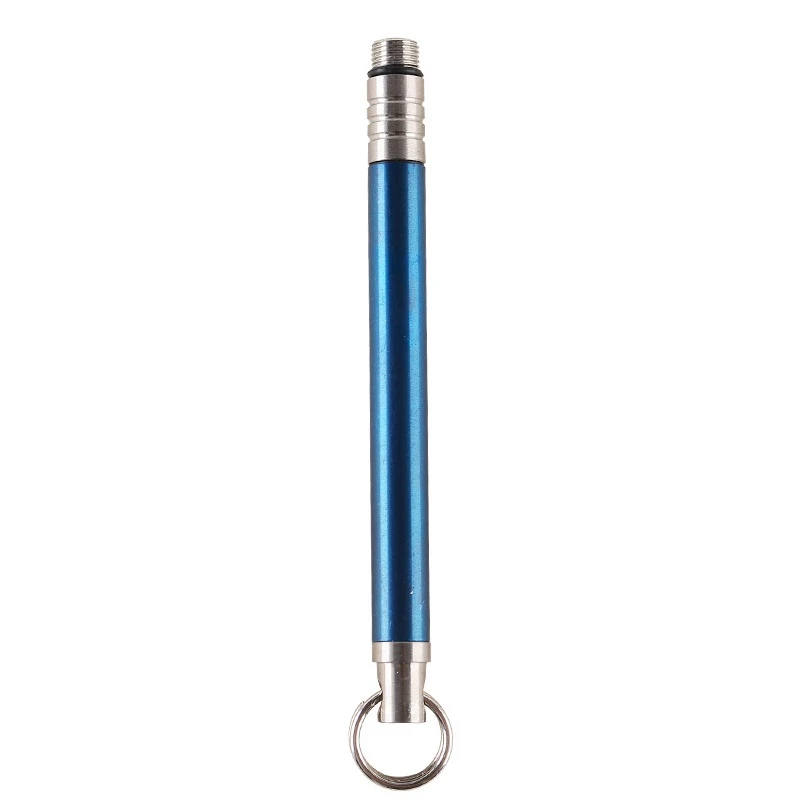 AISPORT Titanium Alloy Outdoor EDC Toothpick Bottle Camping Picnic Tool Titanium Toothpick With Protective Case Holder