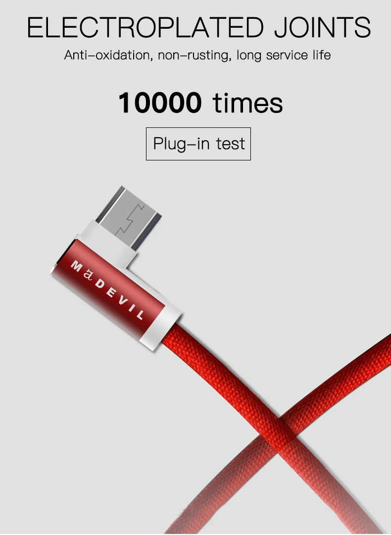 Madevil usb type C 90 градусов быстрая зарядка usb c кабель супер быстрая зарядка мобильного телефона для huawei/oneplus/samsung/xiaomi