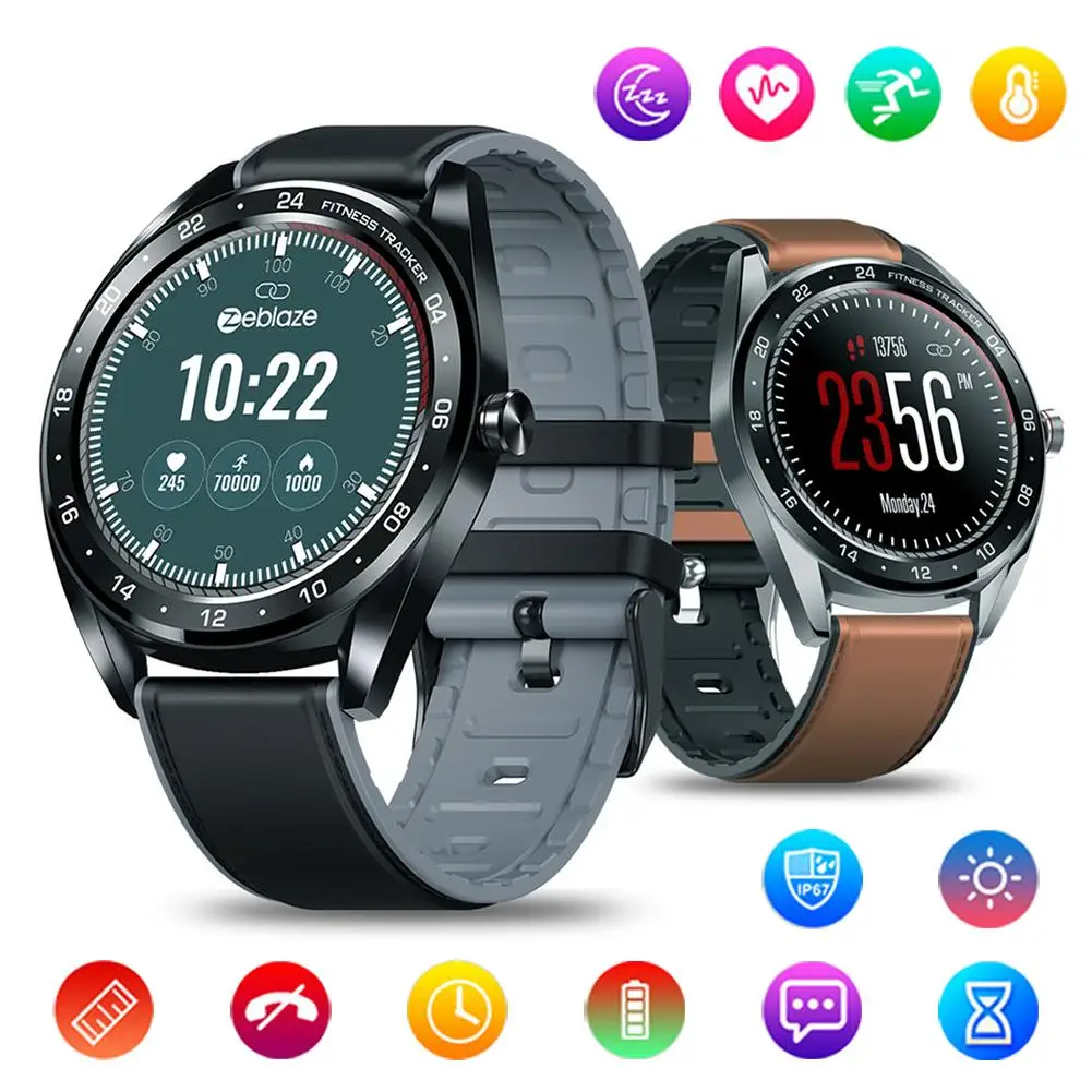 Спортивные Смарт часы с устройством слежения здоровье браслет многофункциональный шагомер для Zeblaze NEO серии для бега пульсометр фитнес