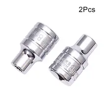 Хит 1/" Квадратный привод 12-точечный торцевой ключ трещотка 25 мм/90 мм Длинный CR-V 12 углов сливы рукав ручной инструмент комплект 2 шт