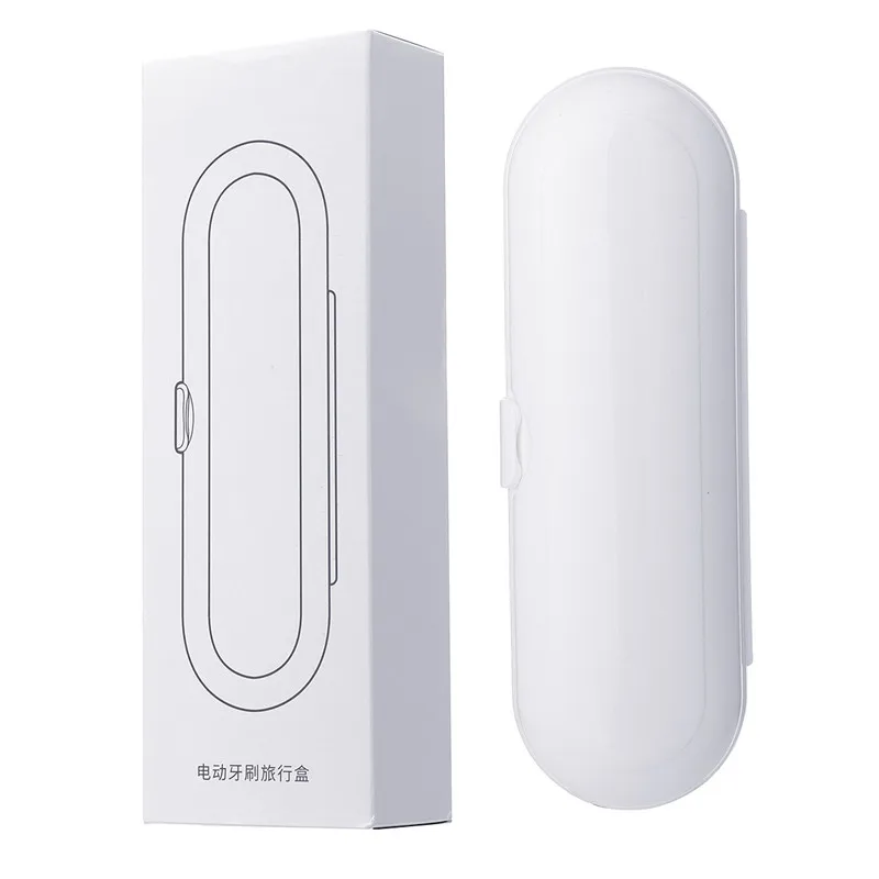 

PVC Toothbrush Holder Travel Case Electric Toothbrush Storage Box WHITE Bathroom Products for SOOCARE SOOCAS X3