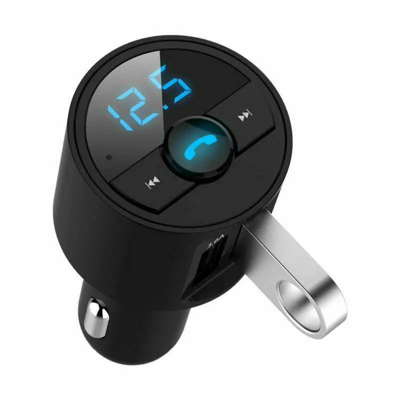 Bluetooth автомобильное USB зарядное устройство fm-передатчик радио адаптер mp3-плеер Быстрая зарядка