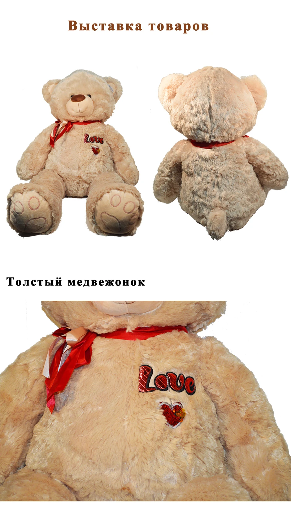 60см Gloveleya Плюшевый мишка с сердцем I Love You''Lover's Подарки Плюшевые игрушки Подарок для подруги