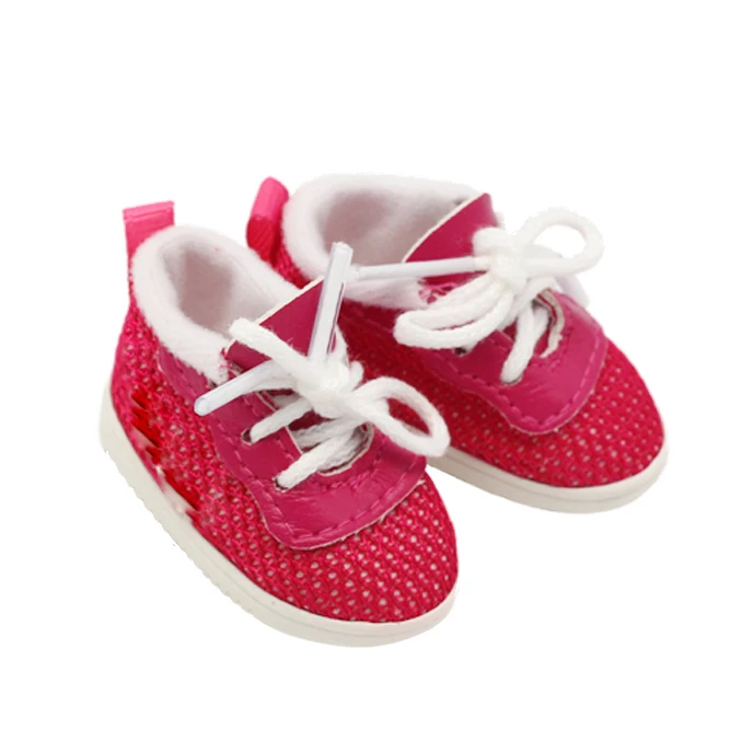 cute little shoes for 14.5inch American doll 20cm EXO BJD doll Children the best Christmas gift - Цвет: NO 9