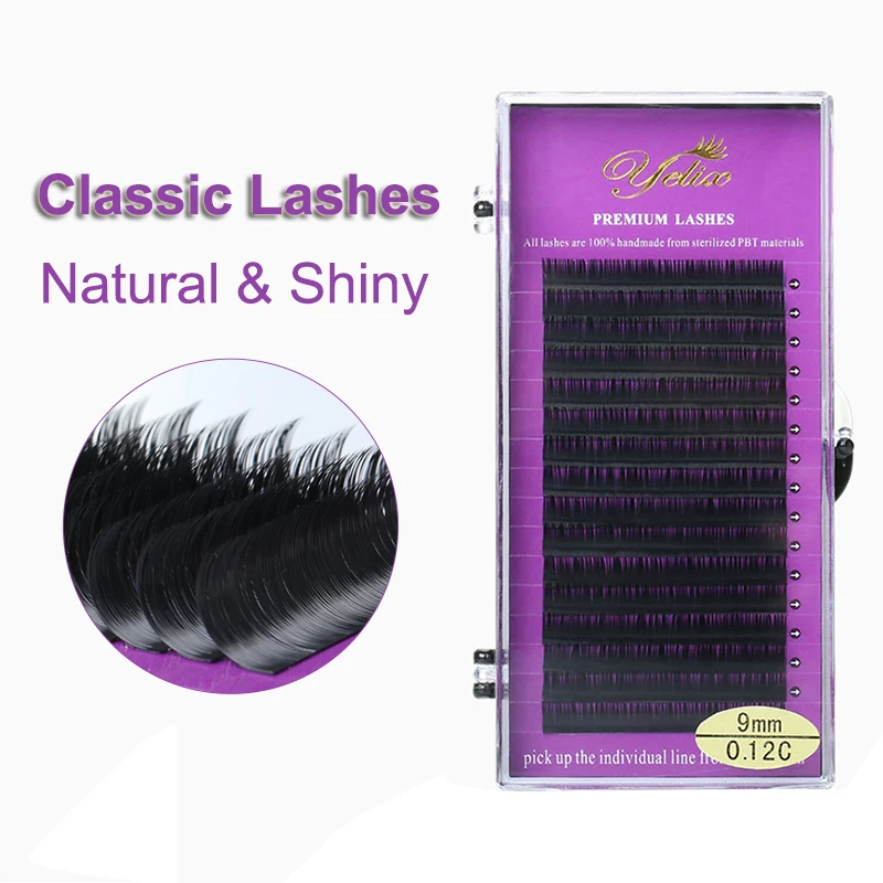 

Special price 16Rows classic lashes individual eyelashes soft Shiny Eyelash extension profession