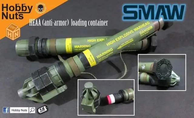 Hobbynuts 1/6 SMAW MK153 модель оружия для 12 дюймов Фигурка DIY
