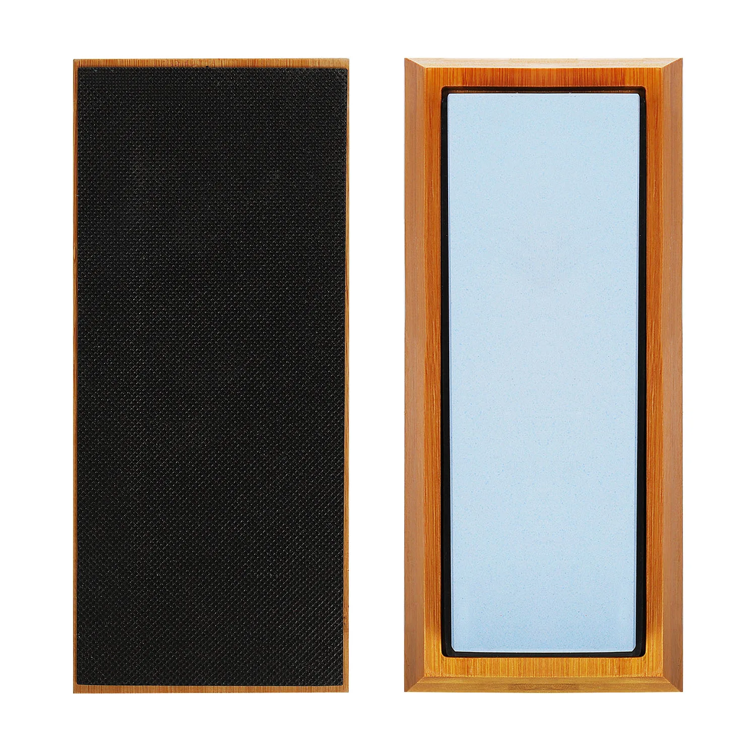 Schleifhilfe 1000/6000 Bambusbasis кёрнунг 180 × 60 × 30 мм Doppelseitiger Schleifstein Abziehstein Wetzste Silikonhalter