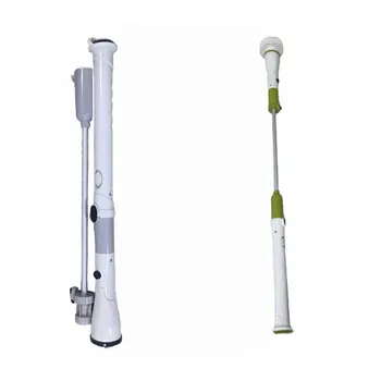 

Wireless Electric Cleaning Brush Rotate Mop Automatically Silicone ABS Aluminum Long Handle Telescopic Home Use