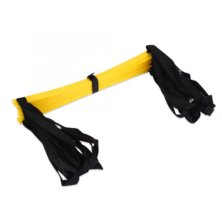 Speed Training Ladder Goal Durable Speed Training Agility Ladder Footwork Exercise Tackle for Soccer Sports Tranning Equipment - Цвет: 10Rung