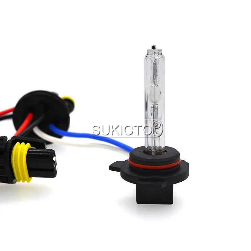 SUKIOTO 35 Вт 55 Вт 9012 HIR2 xenon HID Запасная лампа 4300K 5000K 6000K 8000K hi low bixenon lens лампа для стайлинга автомобилей Замена фар