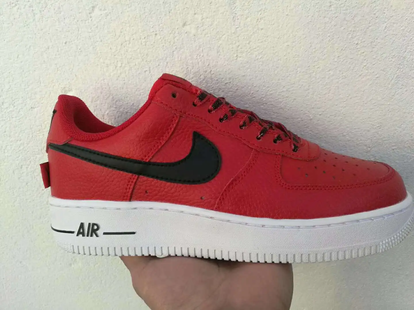 photo color Air Force 1 One Low 07 Lv8 Utility черно-белая женская и мужская Обувь Af1 кроссовки - Цвет: photo color