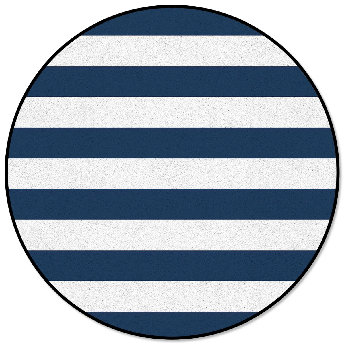 Полосатый синий и белый круглый ковер очиститель кухня ковры Ресторан пол коврики кухня унисекс на заказ для женщин кафе