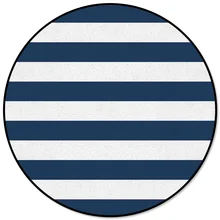 Полосатый синий и белый круглый ковер очиститель кухня ковры Ресторан пол коврики кухня унисекс на заказ для женщин кафе