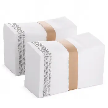 

50Pcs Disposable Skin Friendly Hand Tissue Napkin Home Hotel Restaurant Cloth-Like Paper Towel Household Cleaning Tools