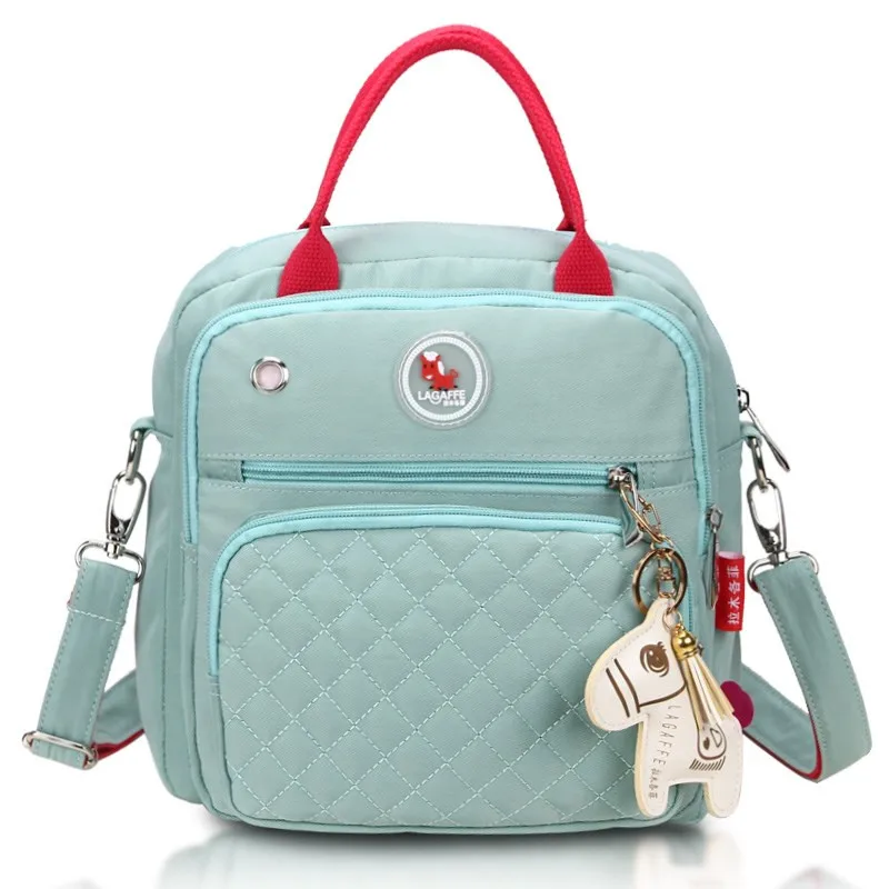 

New Fashion Messenger Mom Bag Baby Baby Mummy Bag Small Multi-function Large Capacity Shoulder Out