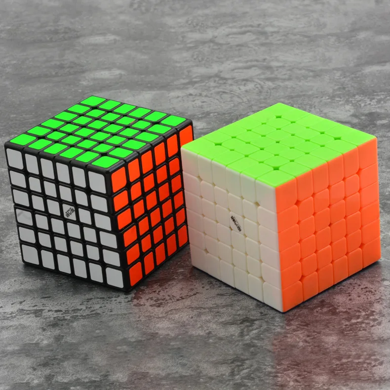 QiYi 6x6x6 6,7 см Профессиональный кубик Magicco скорость Neo куб Cubo Магическая наклейка для взрослых антистресс головоломка подарки игрушки для детей