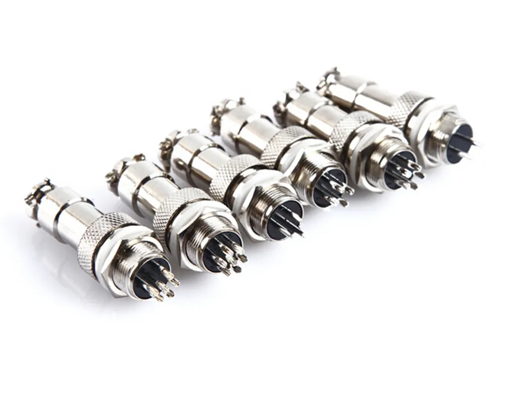 Лидер продаж новинка 1 шт. GX12 2 3 4 5 6 7 Pin Мужской и Женский 12 мм разъем для проводной