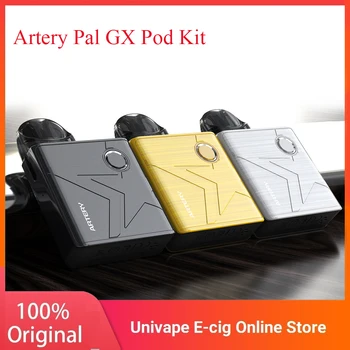 

Original Artery Pal GX Pod Kit 1000mAh Built-In Battery W/ Capacity 2ml Pod W/ Max 25W Output W/ KA1 1.3ohm Pod E-cig Vaporizer