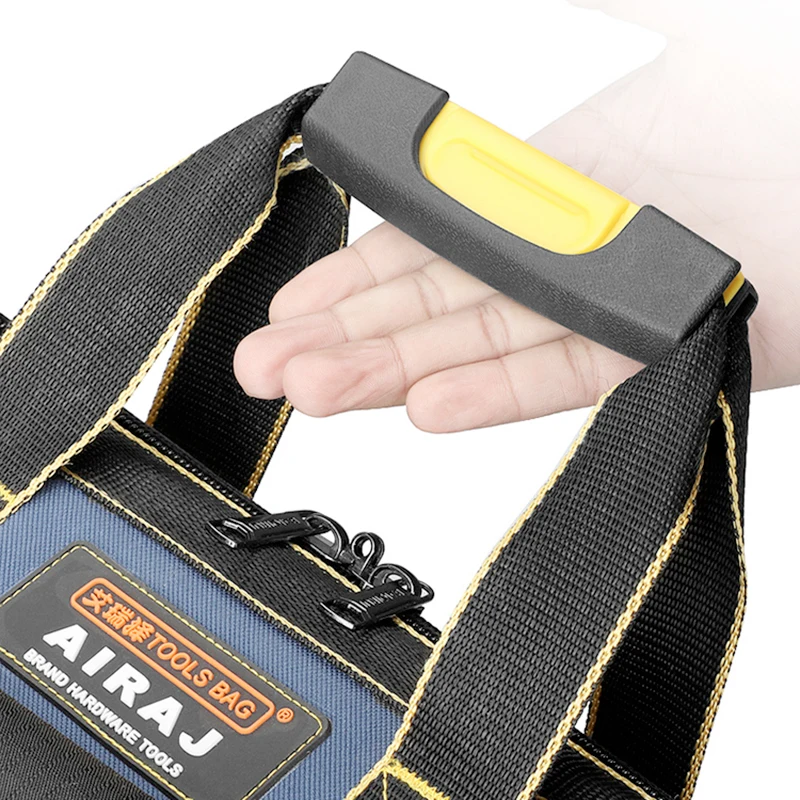 AIRAJ multi-function Munkaeszköz Zsák 1680D oxfordy ruhával Világosító Zsák, multi-pocket Vízhatlan esőköpény anti-fall tároló Zsák