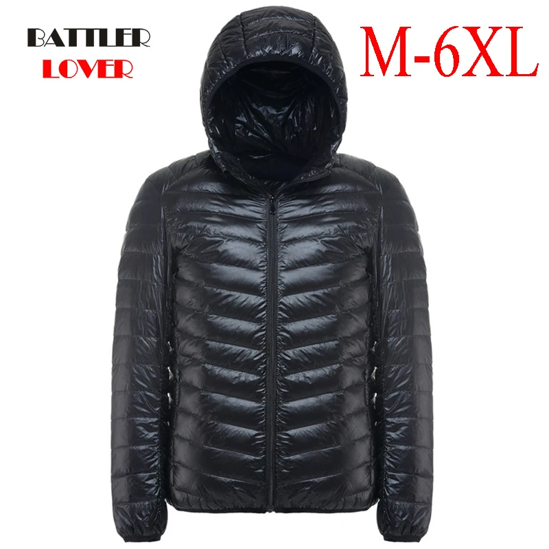 Brand Autumn Winter Light Down Jacket Men