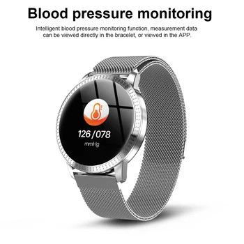

Amorno CF18 Smart Watch IP67 Blood Pressure Fitness Heart Rate Tracker Fashion Multi Sport Modes Smartwatch Band for Men Women
