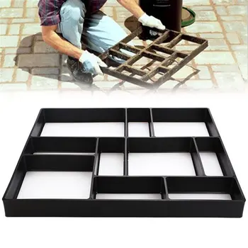 

Load Slicer Cutting Path Maker Mold Home Garden Decoration Reusable Concrete Cement Stone Design Paver Walk Mould
