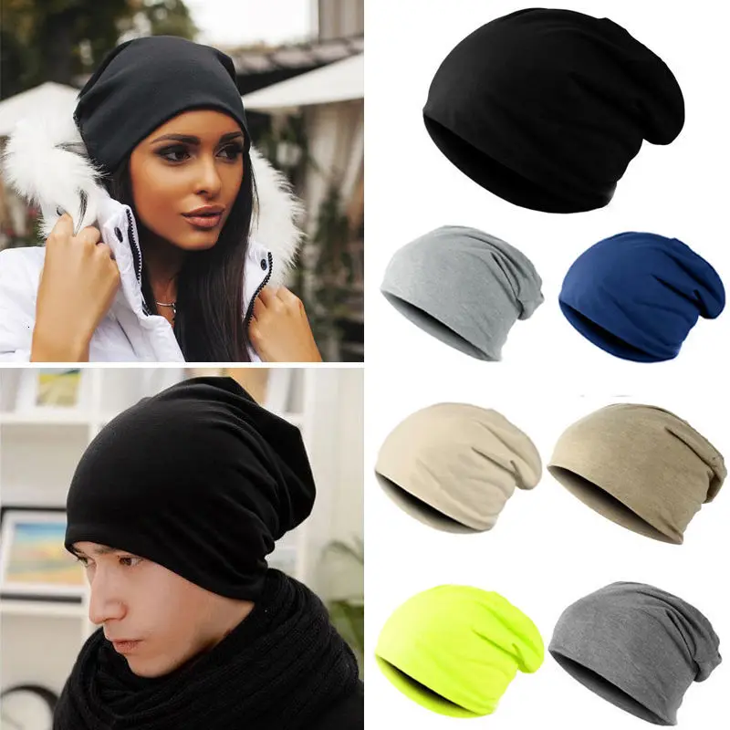 Fashion-Unisex-Men-Women-Warm-Winter-Beanies-Hats-Cotton-Solid-With-Seven-Style-Knitted-Winter-Hats (1)