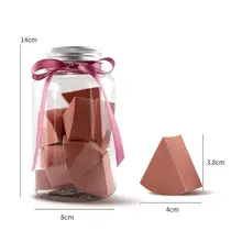 12 шт косметический спонж для нанесения основы под макияж пудра крем Простые и стильные Румяна для лица Макияж Блендер мягкий влажный сухой