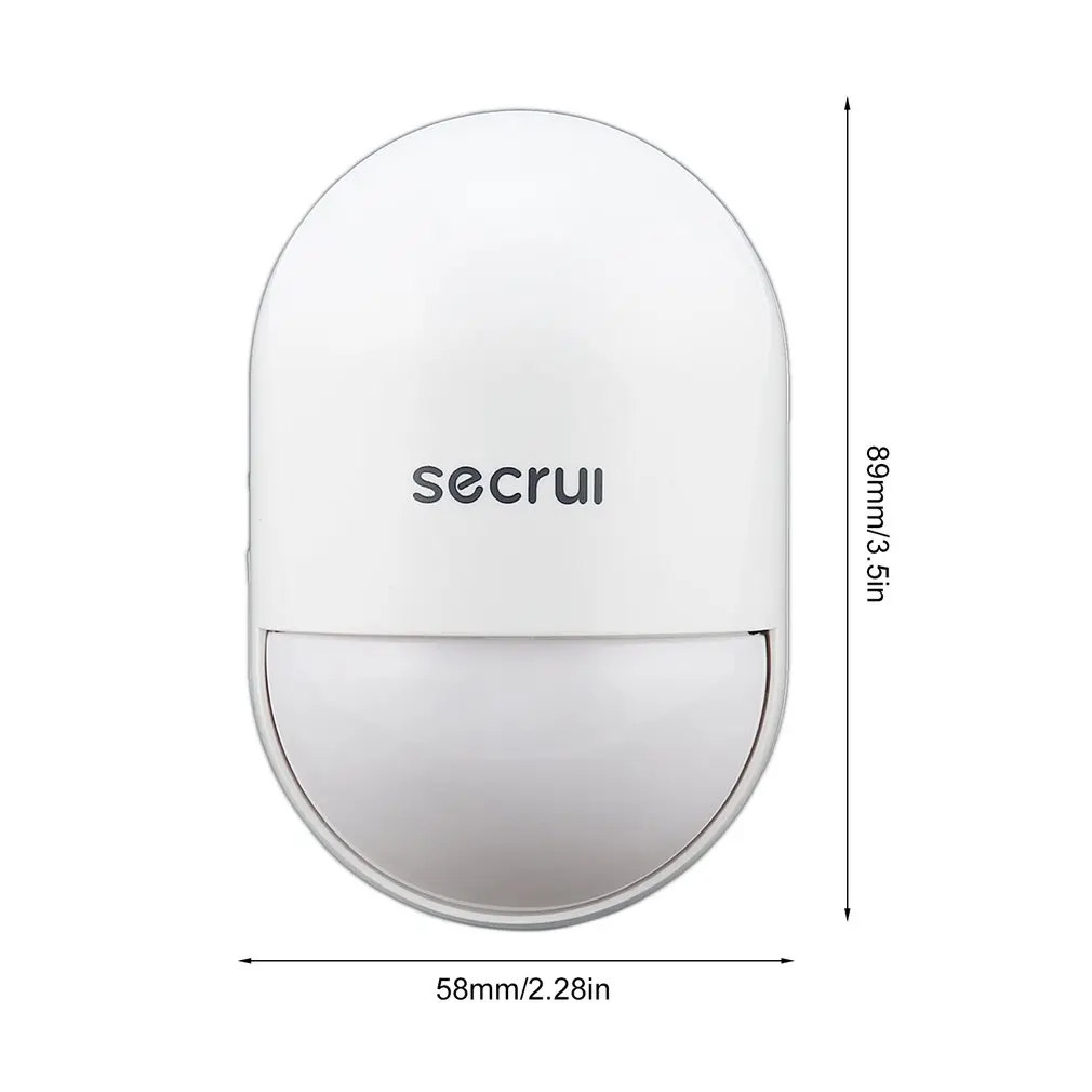 Secrui P829 пассивный инфракрасный детектор цифровой двухъядерный инфракрасный детектор импортные датчики поддержка адаптера и батареи