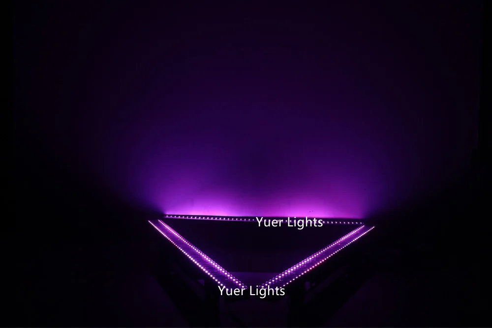  Beam Wash Strobe 3IN1 Light 12X5W LED Wall Wash Light 5/14/75 Channels DMX512 RGBW LED Bar Wash Sta - 4000241766224
