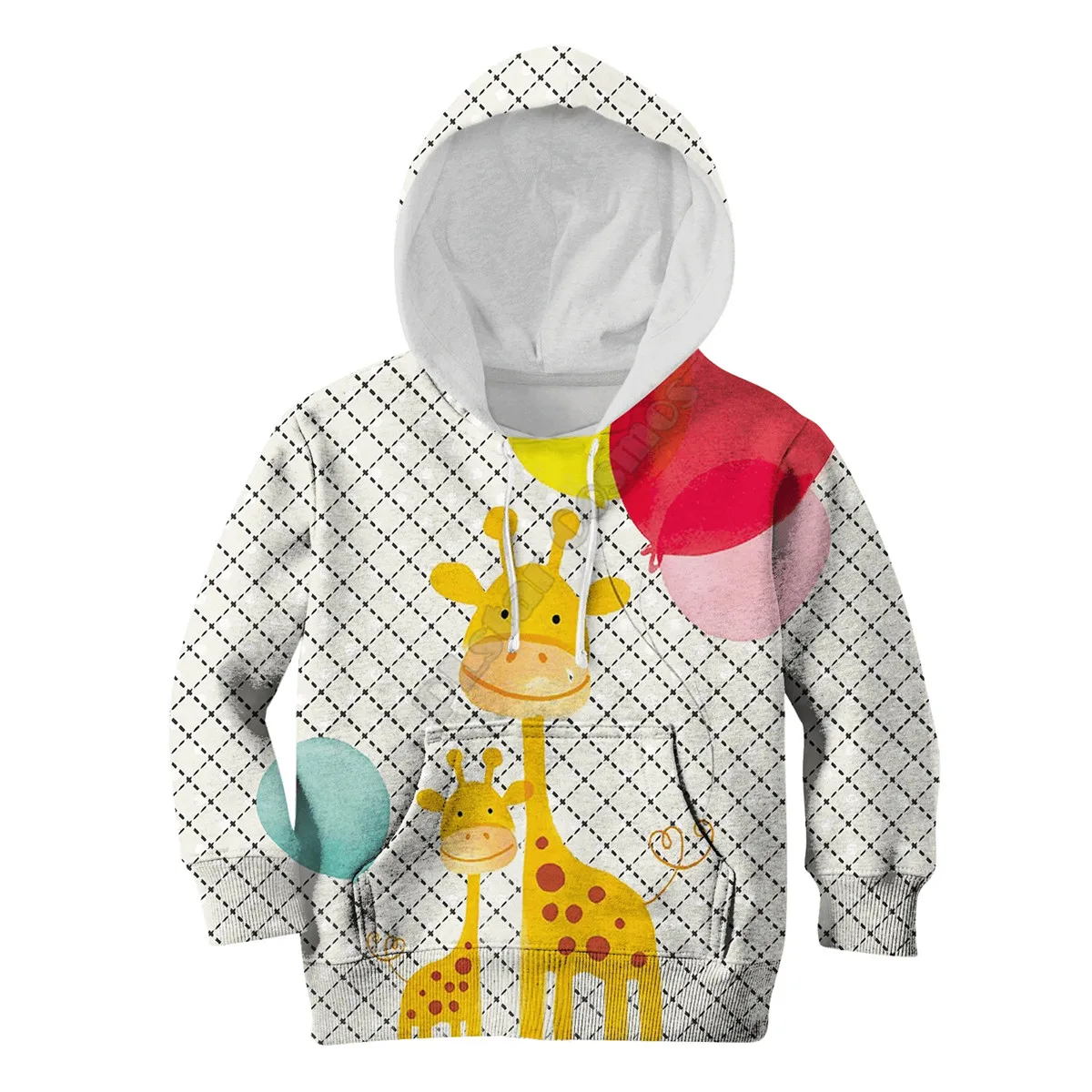 

Giraffe With Balloon 3D Printed Hoodies Kids Pullover Sweatshirt Tracksuit Jacket T Shirts Boy Girl Cosplay Costumes