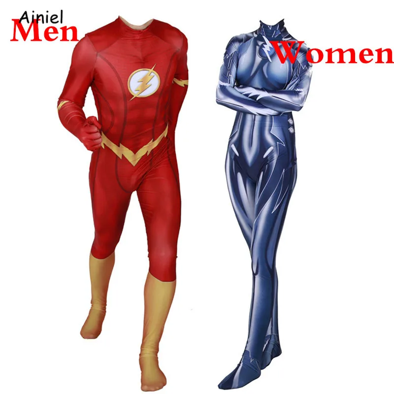Яркий сюжетный костюм Для женщин Супер Герои Zentai 3D принт, спандекс, облегающий костюм, комбинезоны костюмы для Хэллоуина женские Для мужчин для детей